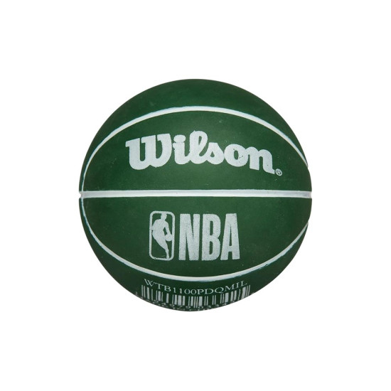 Wilson Mini Μπαλάκι μπάσκετ NBA Dribbler Milwaukee Bucks
